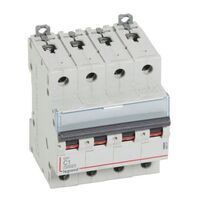 MCB DX3 10000A 4 pole 1A curve C