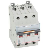 MCB DX3  3 pole 2A curve C