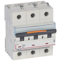 MCB DX3  3 pole 63A curve C