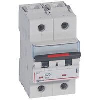 MCB DX3  2 pole 20A curve C