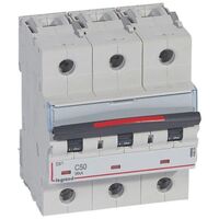 MCB DX3  3 pole 50A curve C
