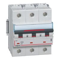MCB DX3  3 pole 63A curve C