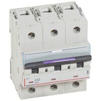 MCB DX3  3 pole 63A curve C