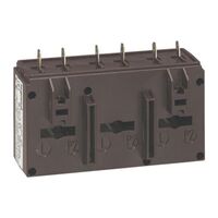 Three phase current transformer (CT) - for three 20.5 x 5.5 mm bar - transformation ratio 250/5