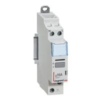 Noiseless pulse operated latching relay CX³  single pole -16A-250V~-1 NO contact - control coil voltage 230V~ - 1 module