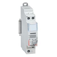 Delayed noiseless pulse operated latching relay CX³ 1P-16A - 250V~-1 NO contact  - control coil voltage 230V~ - 1 module