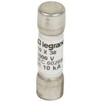 Cylindrical Fuse - Ceramic Cartridge Fuse - 15A - 1000V DC - gPV Photovoltaic Protection - 10x38mm Dimensions - IEC 60269-6 Compliance