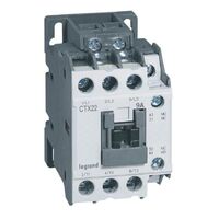 CTX³ - 3-pole contactors - 9A AC-3 rating - Screw terminals - 1NO+1NC contacts