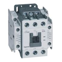 CTX³ - 3-pole contactors - 32A AC-3 rating - 24V DC actuation - Screw terminals