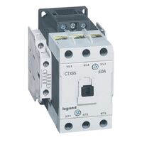CTX³ - 3-pole contactors - 50A AC-3 rating - Dual NO/NC auxiliary contacts - Modular cable clamp connection