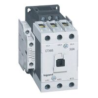 CTX³ - 3-pole contactors - 50A AC-3 rating - 2NO+2NC auxiliary contacts - Modular version