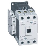 CTX³ - 3-pole contactors - 65A AC-3 rating - Cage terminals - 2NO+2NC auxiliary contacts