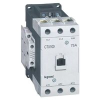 CTX³ - 3-pole contactors - 75A AC-3 rating - Screw terminals - Modular version
