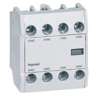 Auxiliary contact 4NC for CTX3 3P 9A to 150A and 4P 40A to 135A - front mounting