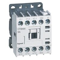 Contactor CTX3 mini 3P 9A 1NO 230V AC