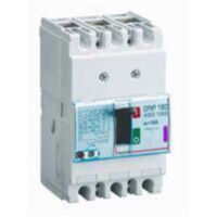 DPX³160 thermal magnetic release circuit breaker, 3 poles, with rated current of 16A and breaking capacity 50kA