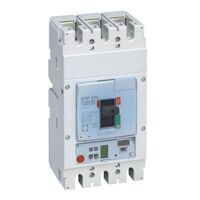 Circuit breaker DPX3 630,3 poles, with rated current of 320A and thermal magnetic protection.