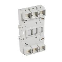 Flat rear terminal mounting base - for DPX³ only - 3P