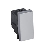 Arteor™ - Intermediate switch 10 AX 250 V~ - 1 module square version - Alu