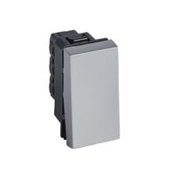 Arteor™ - 2-way switch 20 AX 250 V~ - 1 module square version - Alu