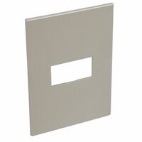Arteor™ - American and South African standard plate square version 1 horizontal modules for 2'' x 4'' box - Champagne