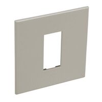 French and German standard plate square version 1 module - champagne