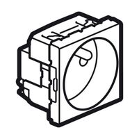 Arteor™ - Socket - French - 2P+E shuttered - 10/16 A - 2 modules - White