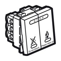 Arteor™ - Hotel bedroom call indicator - internal control unit - 2 modules - White