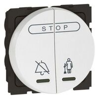 Arteor™ - Hotel bedroom call indicator - internal control unit - 2 round modules - White