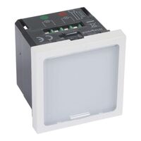 Illuminated signs Arteor™ - 1 W - 2-state LEDs green/red - 2 modules - white