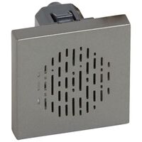 Buzzer Arteor™ - 230 V - 2 modules - magnesium