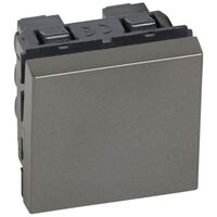Arteor™ - Intermediate switch - 10 AX - 250 V~ - 2 modules - Magnesium