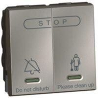 Hotel bedroom call indicator - internal control unit - 2 modules - magnesium