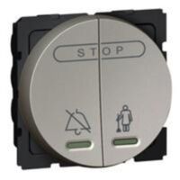 Hotel bedroom call indicator - internal control unit - 2 round modules - magn