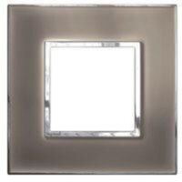 Arteor™ - Loudspeaker soket - 4 mm² terminal - 2 modules - Magnesium