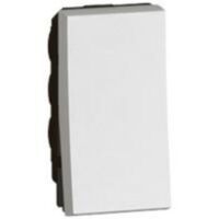 Arteor™ - 1-way push-button - round - 1 middle module - White