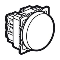 Arteor™ - Intermediate switch - 10 AX 250 V~ - round - 2 modules - Magnesium