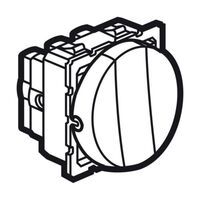 Arteor™ - 2 x 2-way + 1-way switch - 20 AX - 250 V~ - 3-gang - round - 2 mod -magn