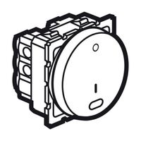 Arteor™ - 1-way double pole switch Arteor™-with indicator- 20 AX 250 V~ -round- 2 mod-magn