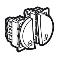 Arteor™ - Master switch - lighting control - 2 round modules - White