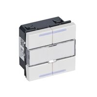 KNX control unit - 4 buttons / 4 action points - Arteor round - square