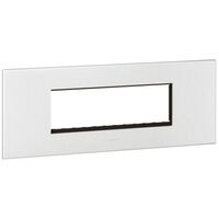 Arteor™ - Plate - Italian/French/German std - square - 6 modules - White