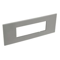 Arteor™ - Italian / US standard plate square version 6 modules - Magnesium