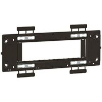 Arteor™ - Support frame - for German/French boxes - 6 horizontal modules