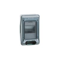 Plexo3 IP65 Surface Mount Enclosure 6 Module Grey 200Hx164Wx116Dmm