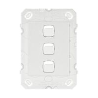 Legrand Arteor 770 Series 16A 240V a.c 3 Gang 2 Way Single Pole Double Throw Vertical Rocker Switch White