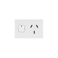 Legrand Arteor Modular 10A 1 Gang 3 Module Single Power Point Mechanism White