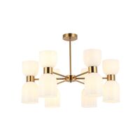CLESSIDRA:  Interior Mirror Finish Smokey Black / Opal Glass Ellipse x12 Round Base Pendant Lights