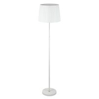 CRECER: Interior Slanted Pleated Shade Height Adjustable Floor Lamps