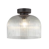 DIYVINTAJ: D.I.Y. Dome Ribbed Glass Batten Fix Ceiling Lights